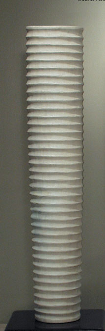 101-10340-36 - 36 In. Mecca Vase, White Wash