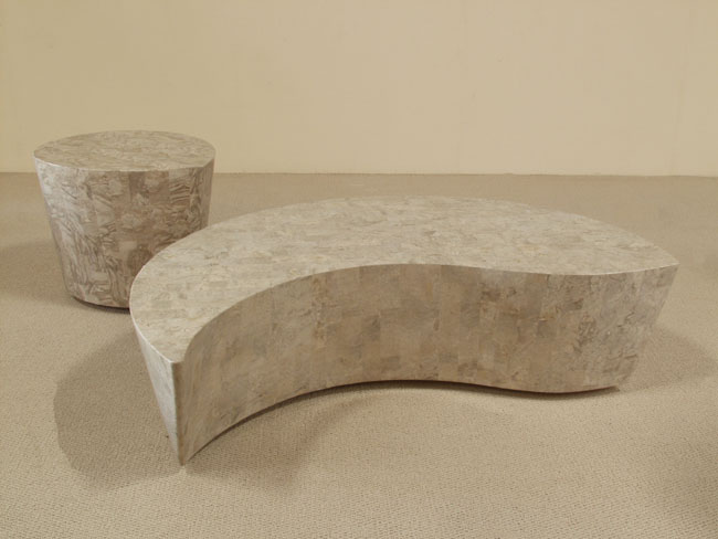 16-2182 - Hampton Side Table, Cantor Stone