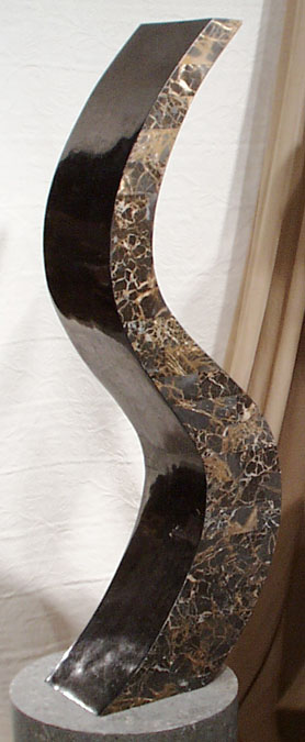 17-0520 - Jai Squiggly Black & Snakeskin Stone