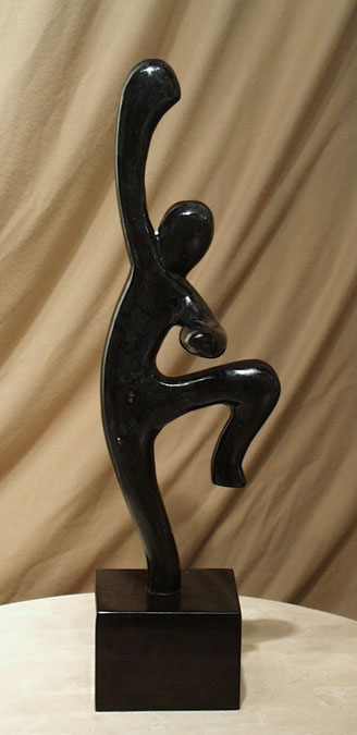 57-0508R - Dancer Sculpture-RIGHT,  Black Stone