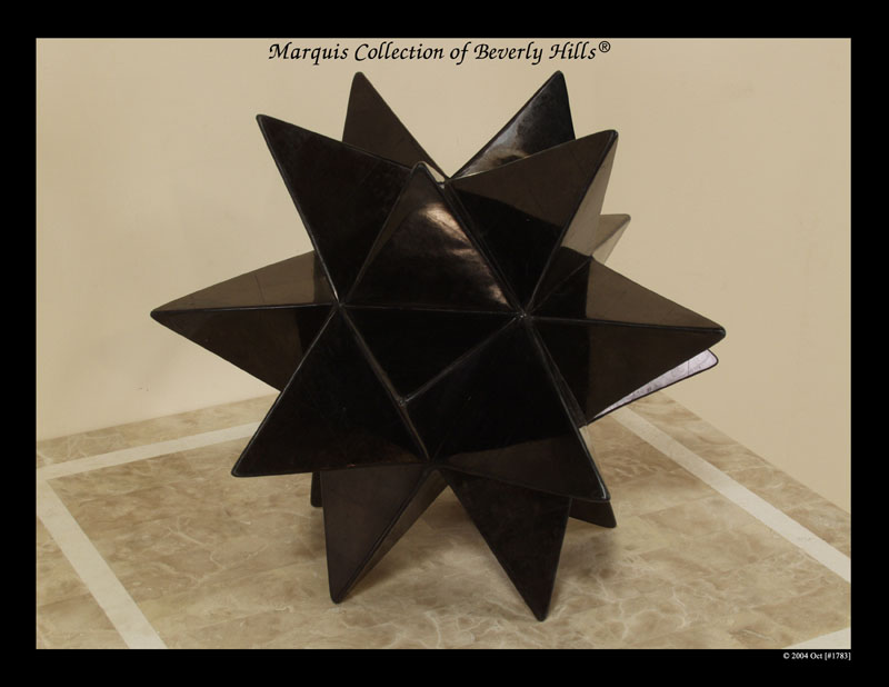 57-0676 - Starlight Sculpture, Black Stone