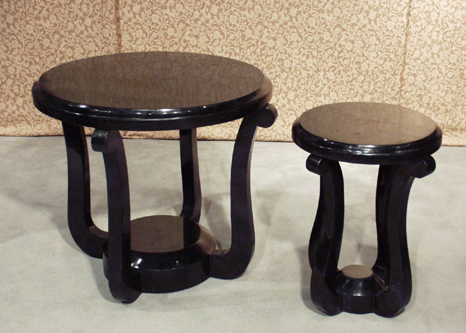 57-1473 - Medium Serenade Side Table, Black Stone