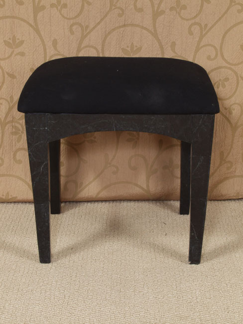 57-5014 - Cardin Stool, Black Stone