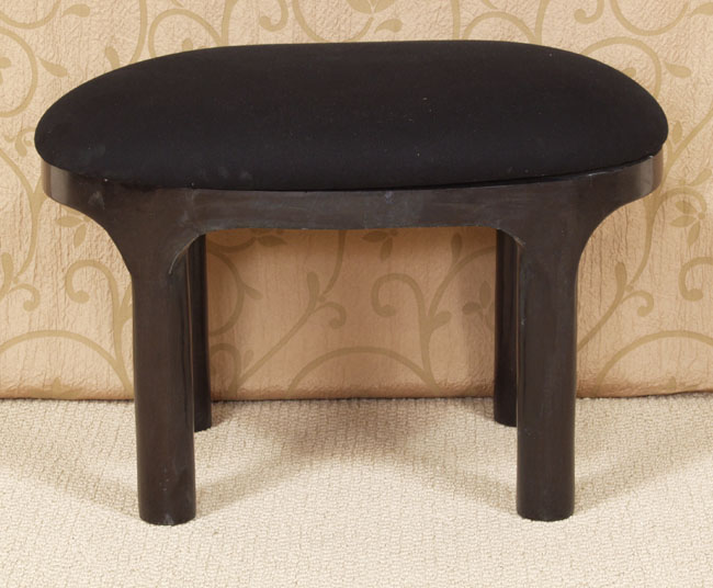 57-5044 - Oval Bench, Black Stone