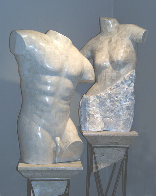 64-0502-RD - Male Body Sculpture,BF-RD