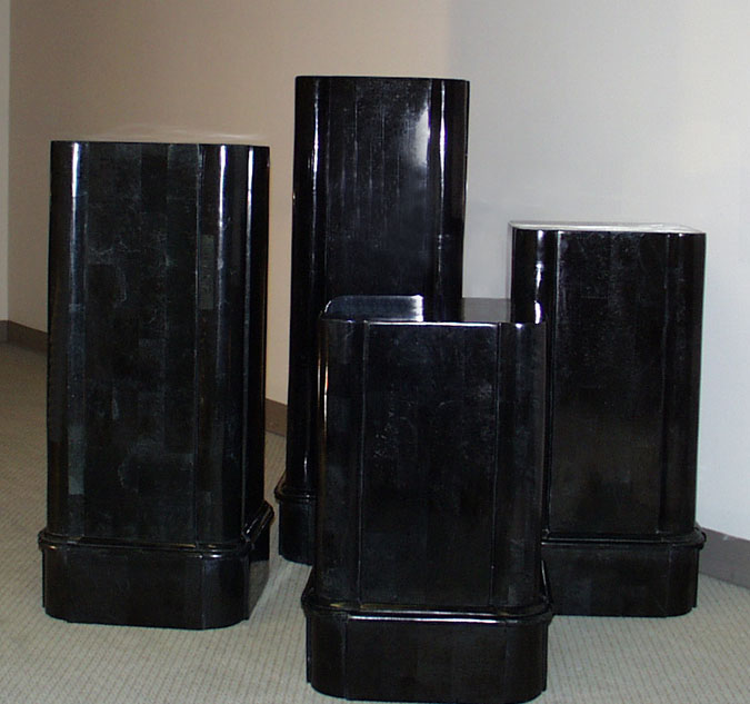 7-57-4-52-15-36 - 36 In. High Rockwood Rounded Edge Pedestal, Black Stone-15   Top