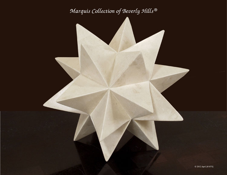 71-0676 - Starlight Sculpture, White Ivory  Stone