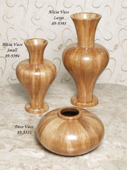89-9395 - Alicia Vase, Medium, Honeycomb