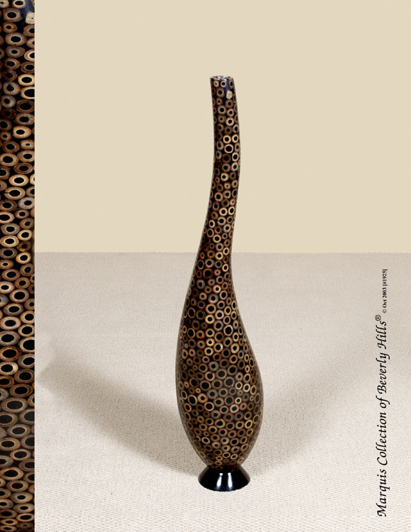 90A-9410 - Beauty Vase, Bamboo Circles