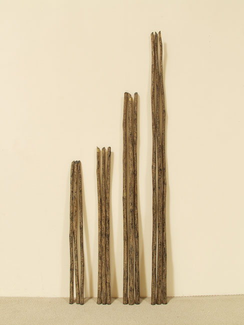 94C-9573 - 64 In. Decorative Poles, Corn Tassel with Black Finish