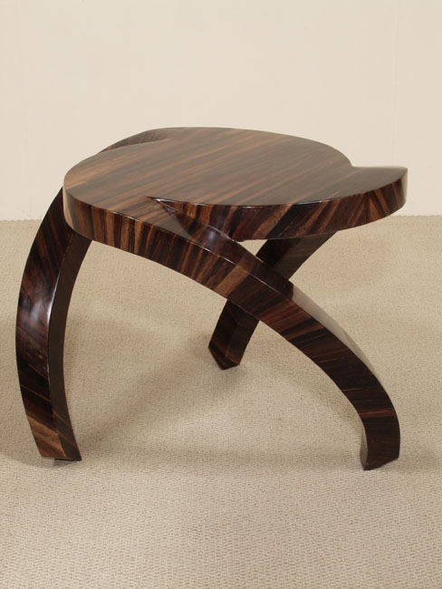 96-2552 - Hurricane Side Table, Dark Banana Bark